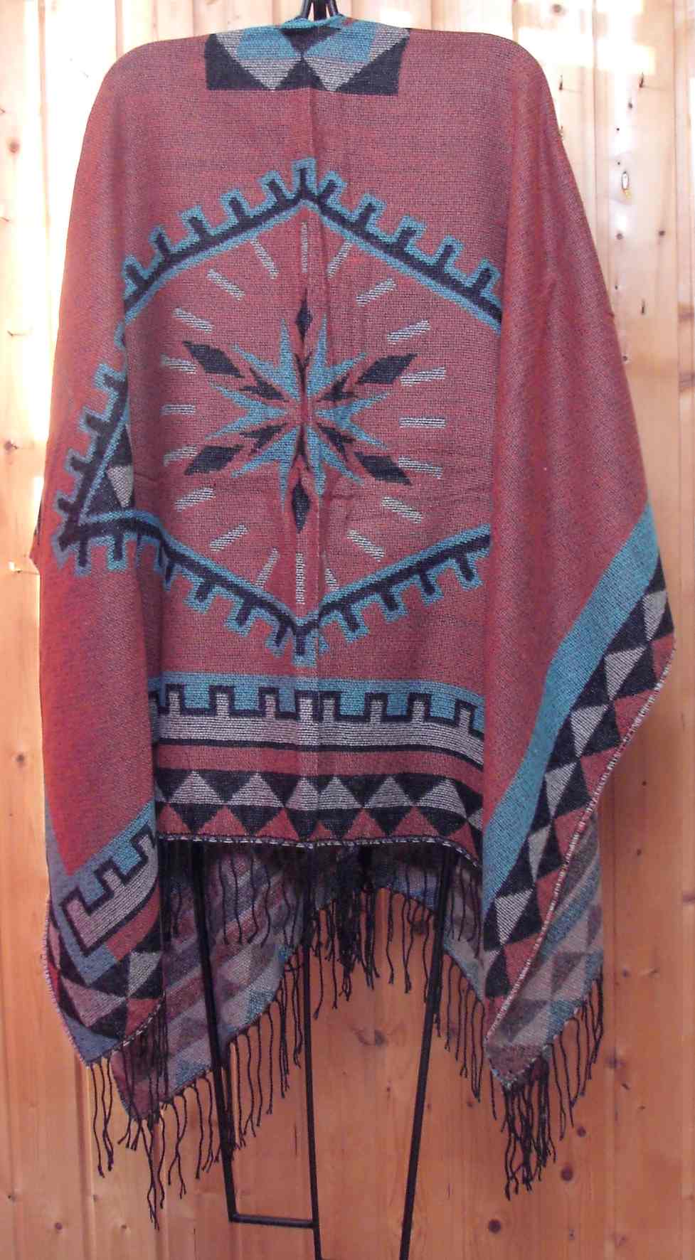 Poncho hinten